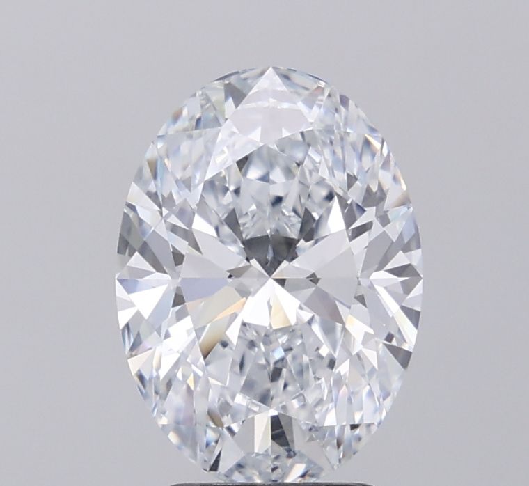 3.02 ct. oval Lab Grown Diamond front image