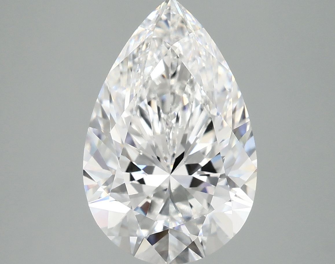 4.10 ct. pear Lab Grown Diamond front image