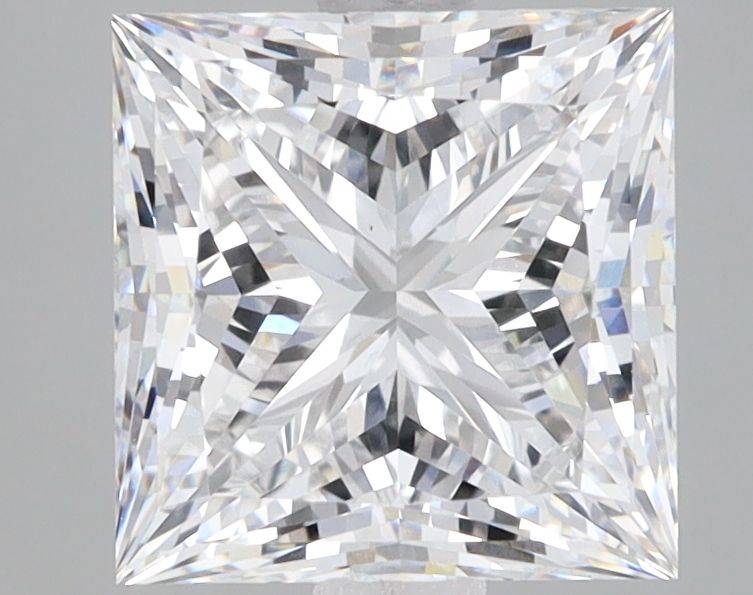 3.06 ct. princess Lab Grown Diamond front image
