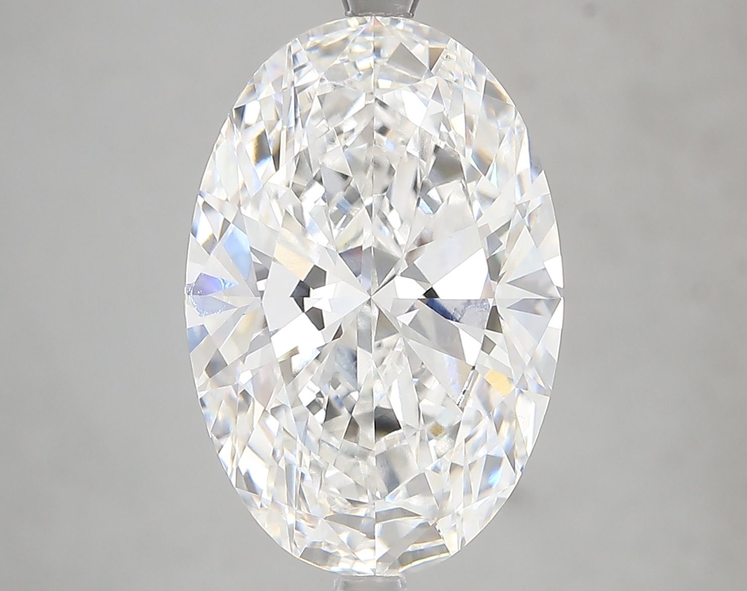7.14 ct. oval Lab Grown Diamond front image