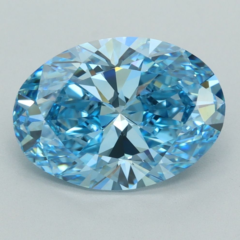 3.50 ct. oval Lab Grown Diamond front image