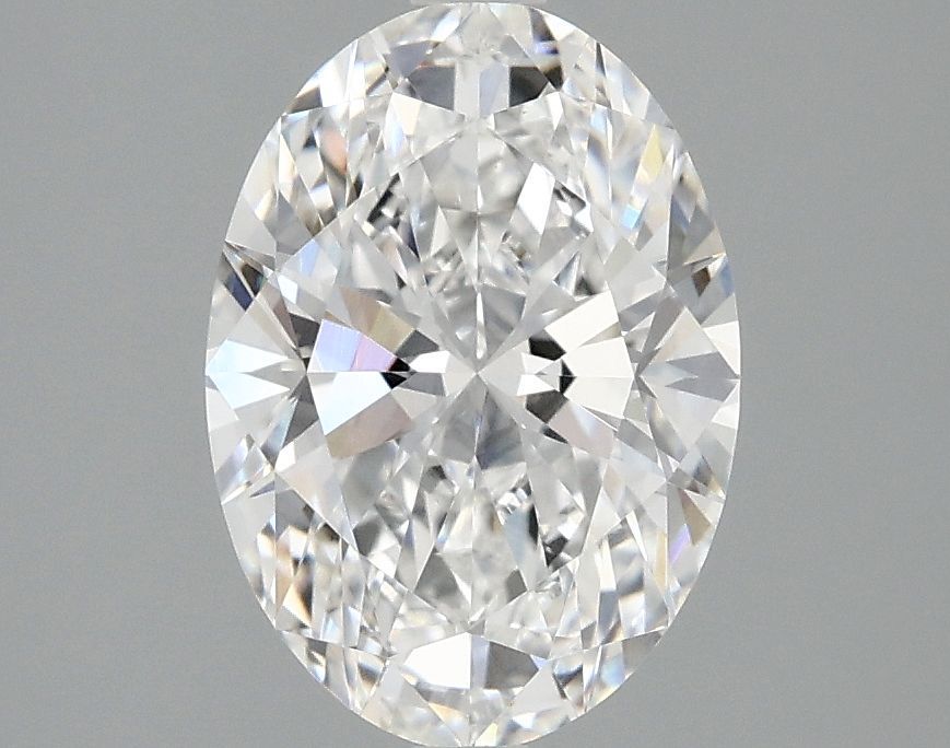 2.10 ct. oval Lab Grown Diamond front image