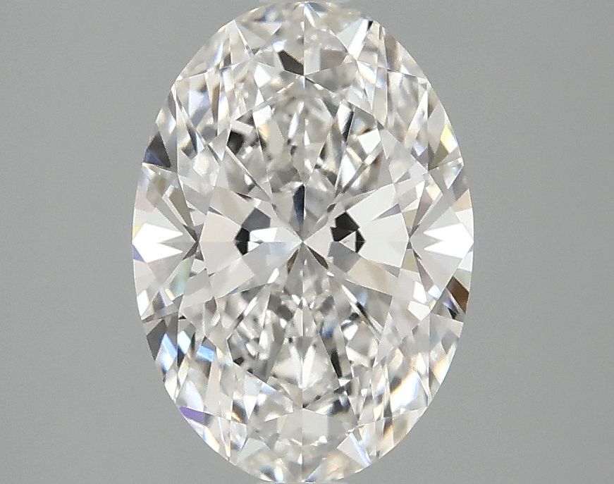 2.10 ct. oval Lab Grown Diamond front image