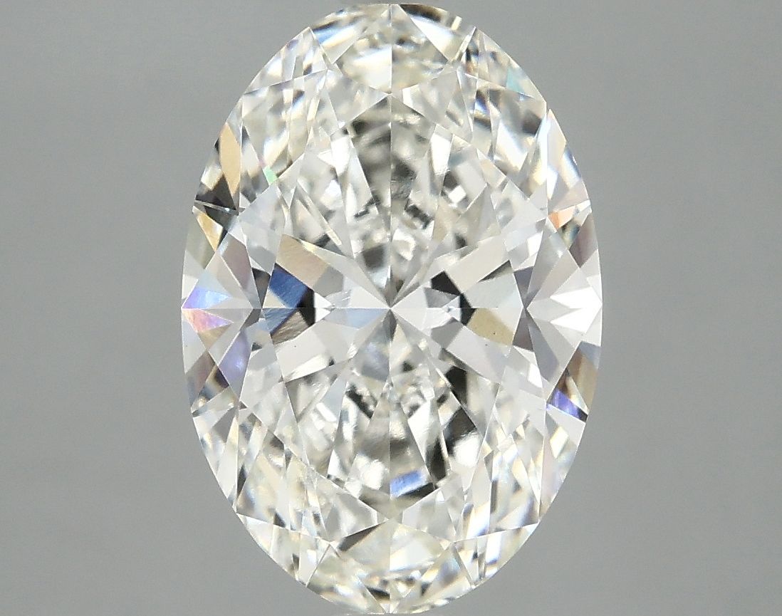 3.80 ct. oval Lab Grown Diamond front image