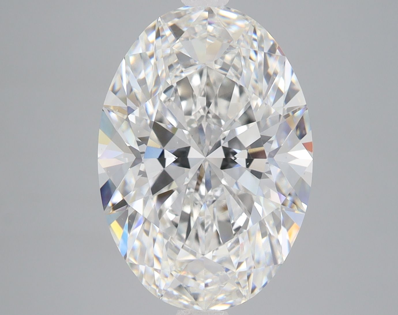 6.09 ct. oval Lab Grown Diamond front image