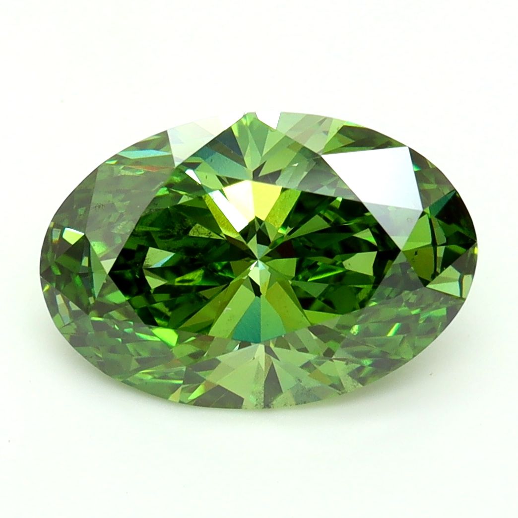 3.01 ct. oval Lab Grown Diamond front image