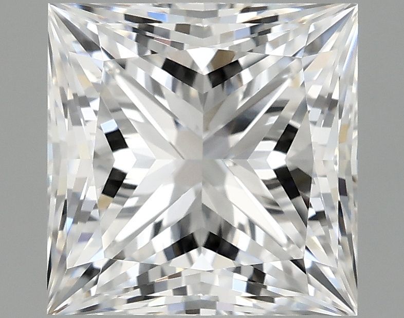 2.10 ct. princess Lab Grown Diamond front image