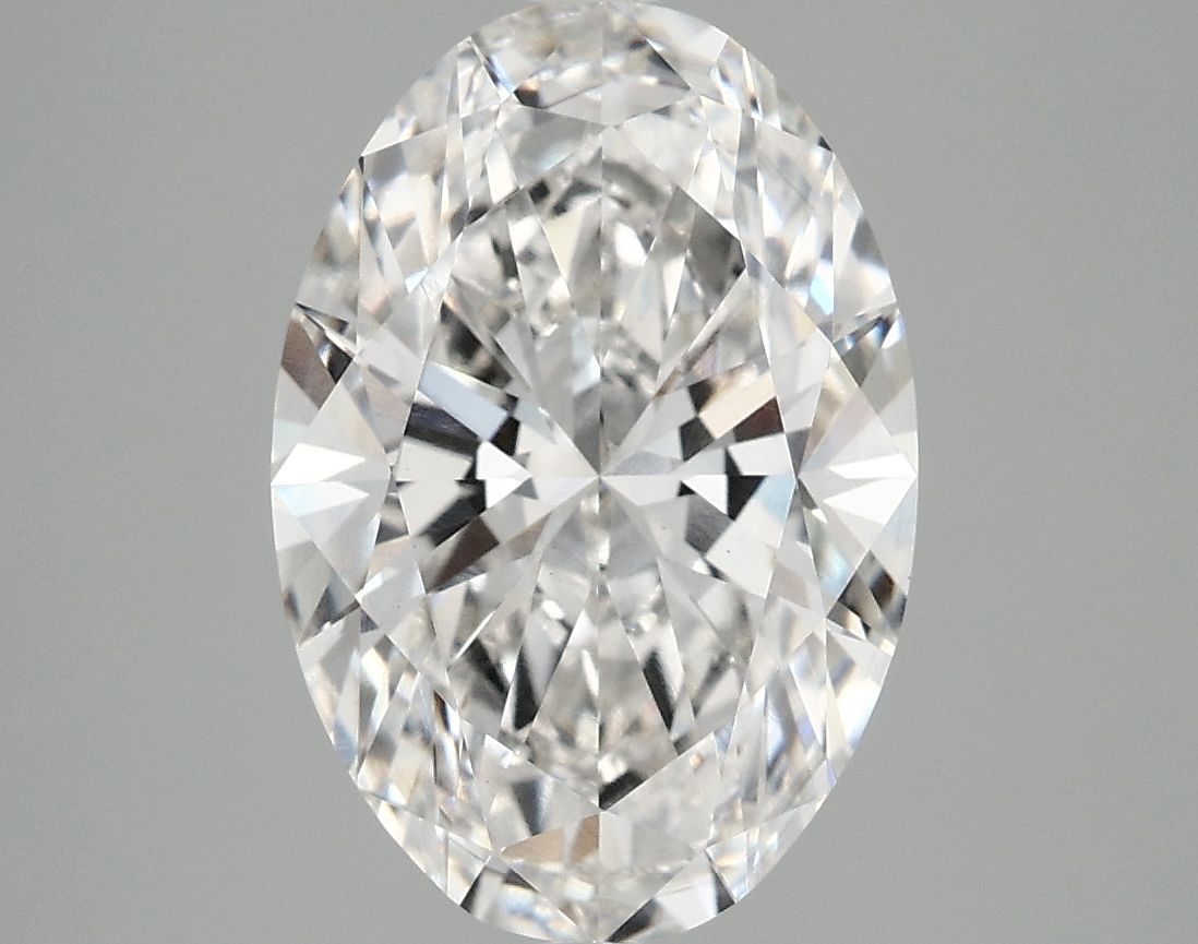 3.74 ct. oval Lab Grown Diamond front image