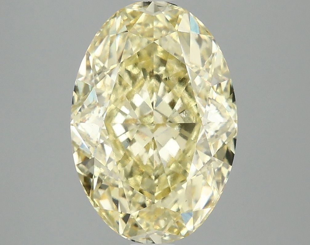 4.02 ct. oval Lab Grown Diamond front image