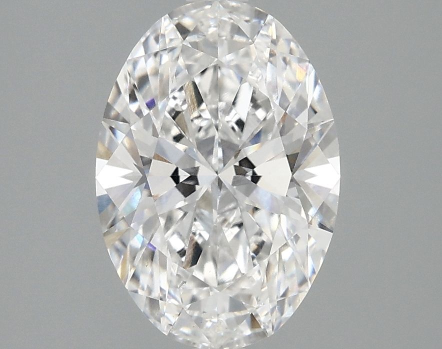 2.10 ct. oval Lab Grown Diamond front image