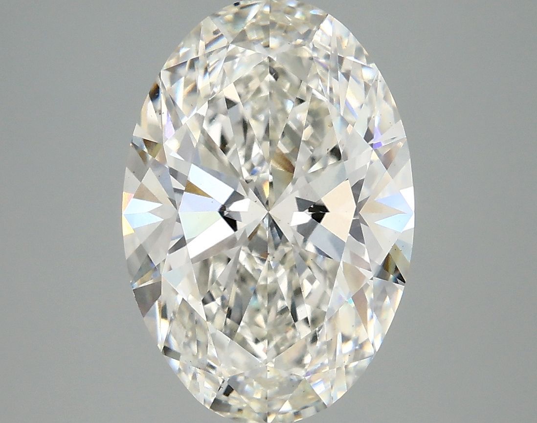4.02 ct. oval Lab Grown Diamond front image