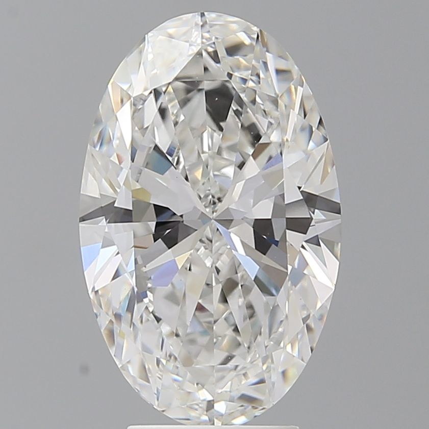 4.54 ct. oval Lab Grown Diamond front image