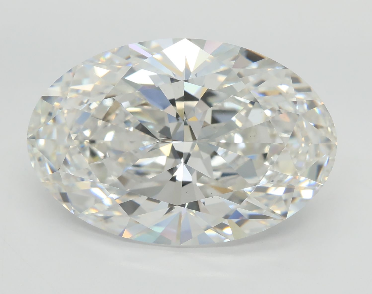 7.51 ct. oval Lab Grown Diamond front image