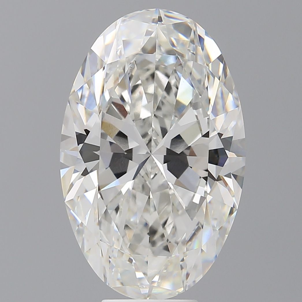 9.10 ct. oval Lab Grown Diamond front image