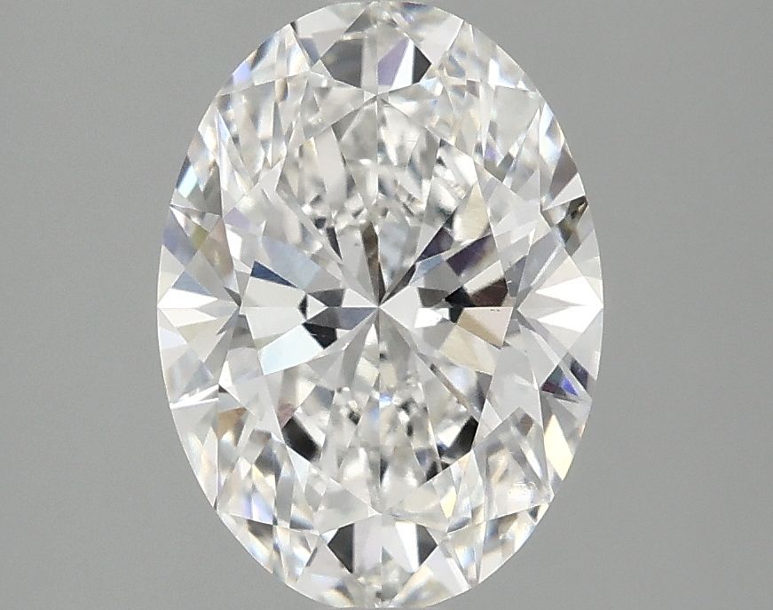 2.10 ct. oval Lab Grown Diamond front image