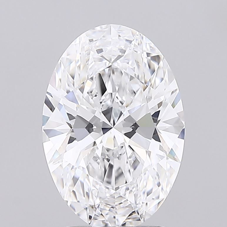 2.40 ct. oval Lab Grown Diamond front image