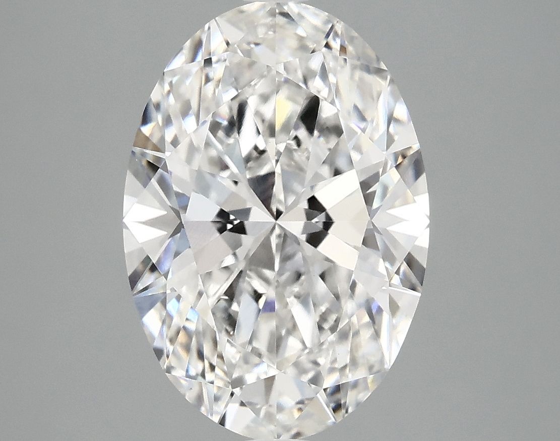 3.89 ct. oval Lab Grown Diamond front image