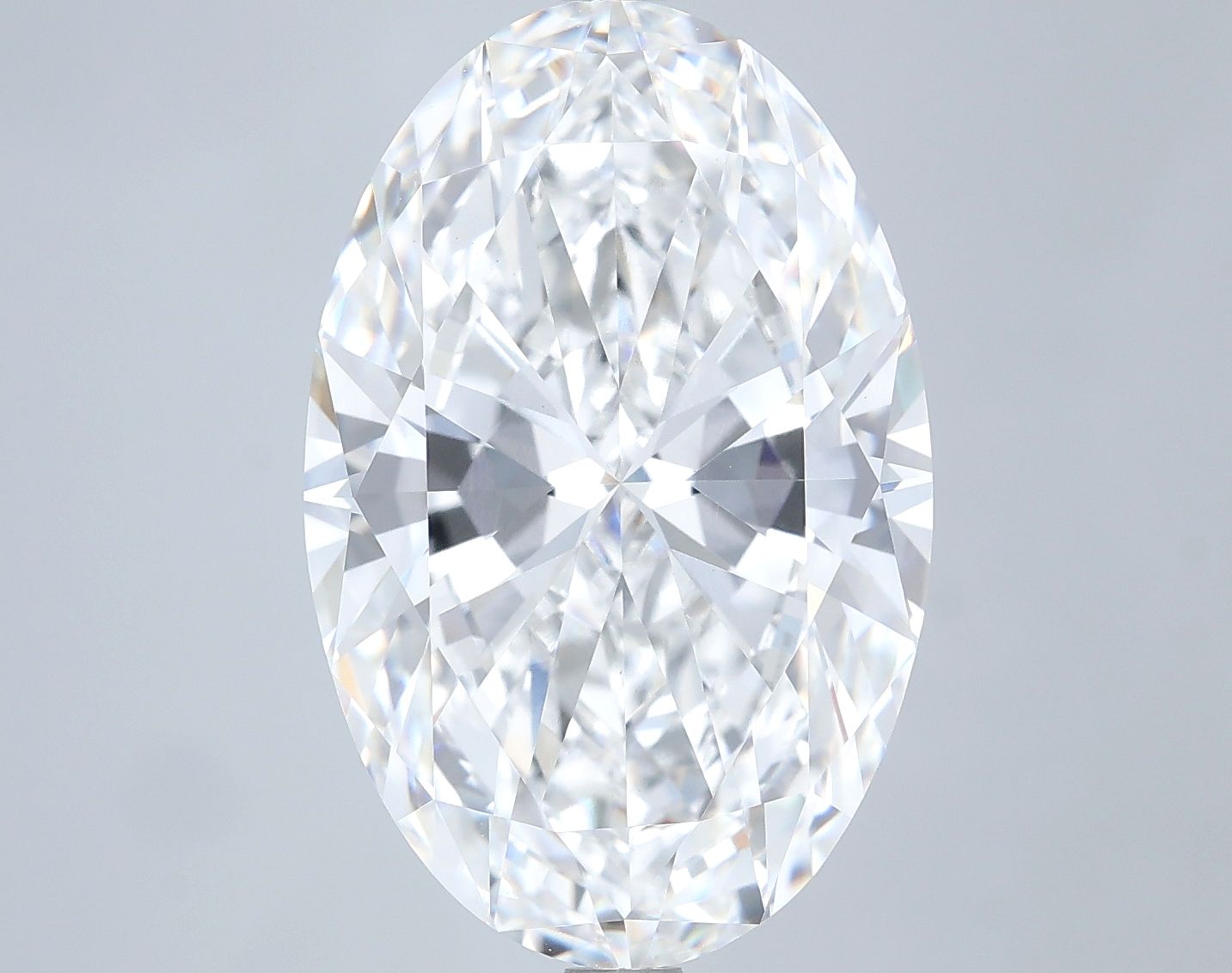 8.06 ct. oval Lab Grown Diamond front image