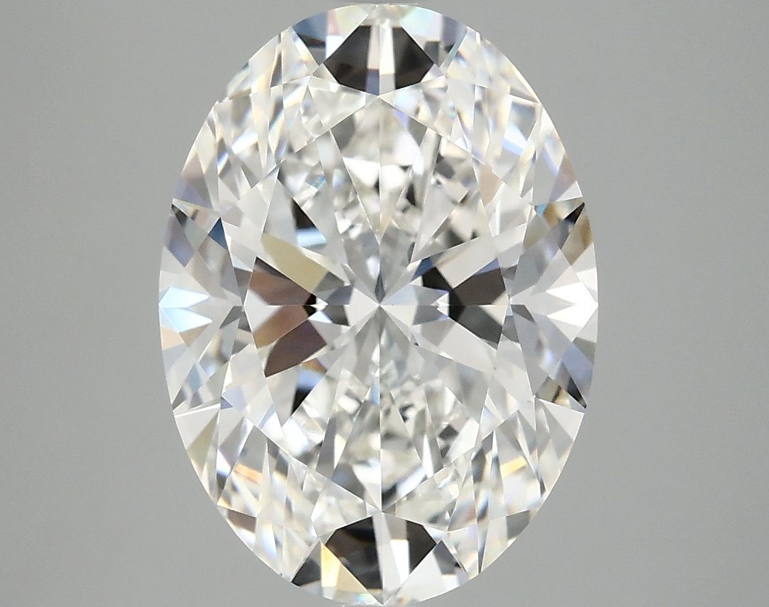 4.09 ct. oval Lab Grown Diamond front image