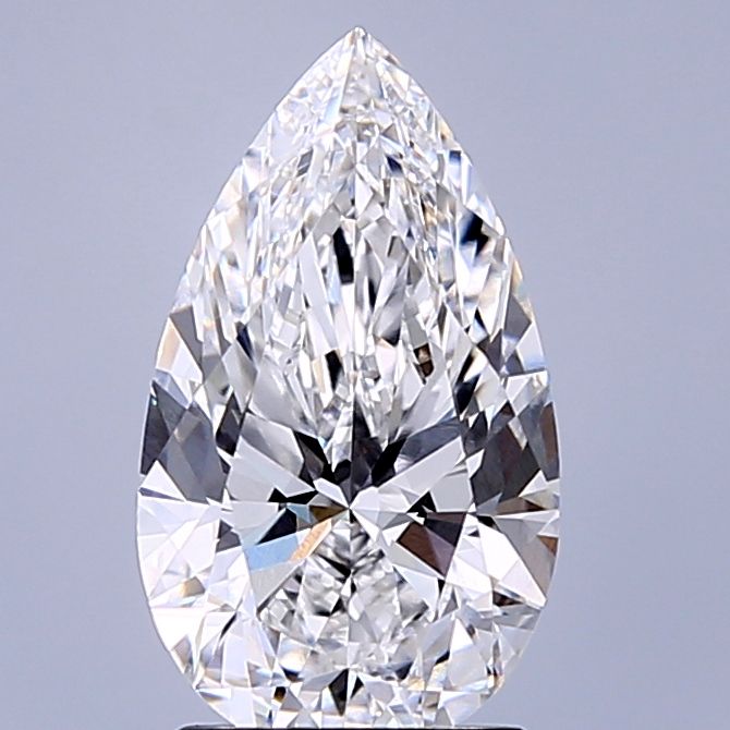 2.16 ct. pear Lab Grown Diamond front image