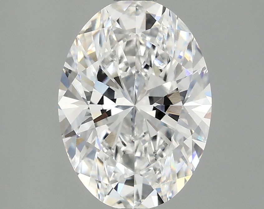 2.10 ct. oval Lab Grown Diamond front image