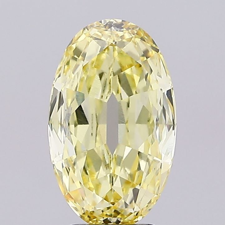 3.65 ct. oval Lab Grown Diamond front image