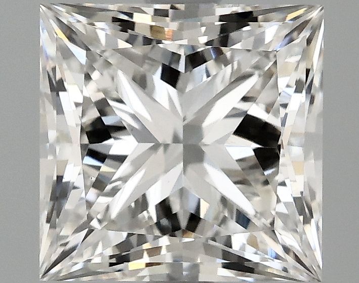 2.10 ct. princess Lab Grown Diamond front image