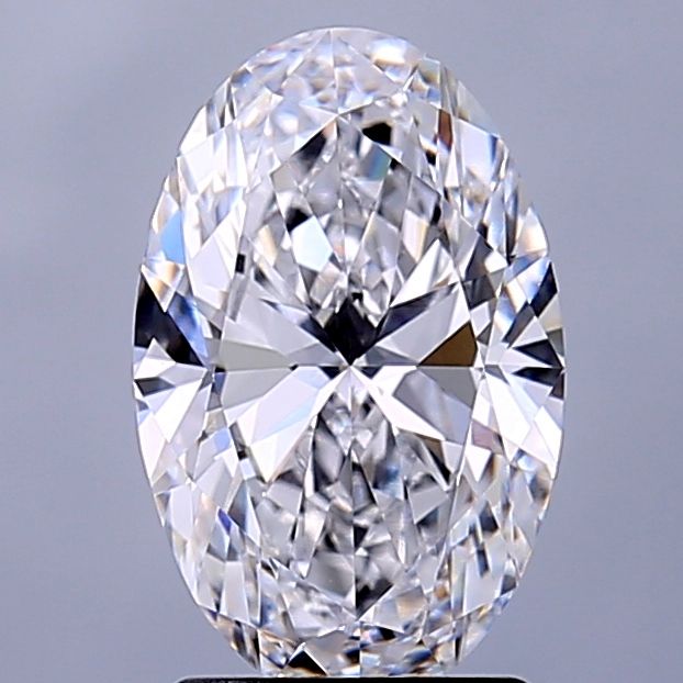 2.10 ct. oval Lab Grown Diamond front image