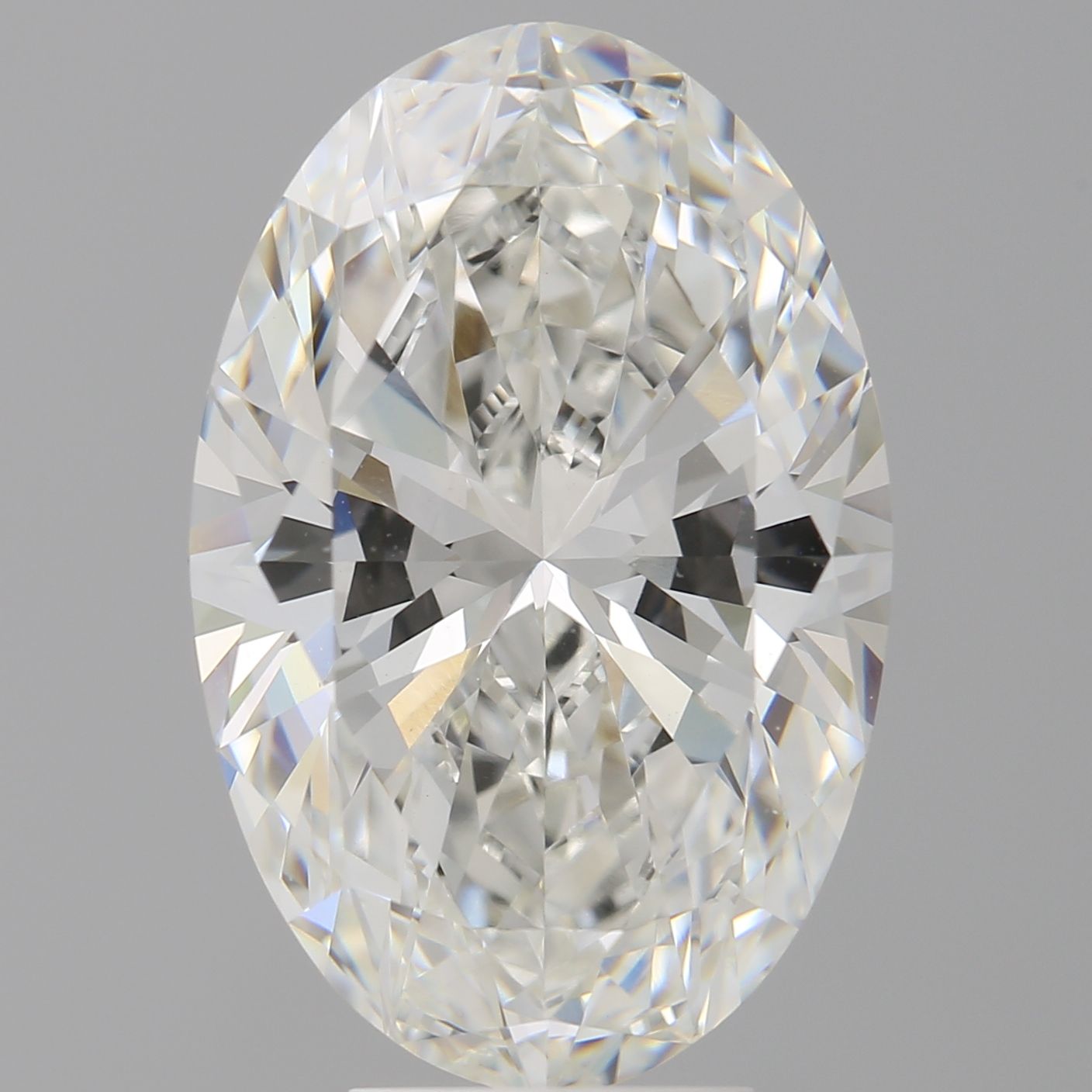 6.60 ct. oval Lab Grown Diamond front image