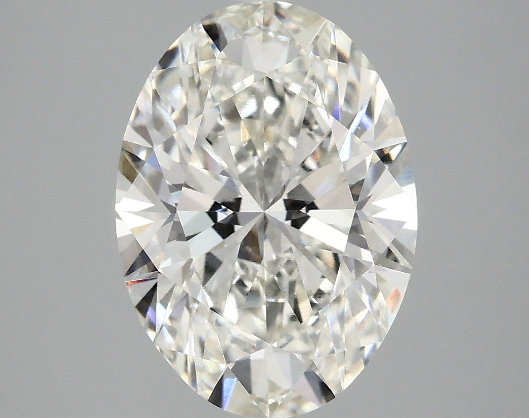 3.82 ct. oval Lab Grown Diamond front image