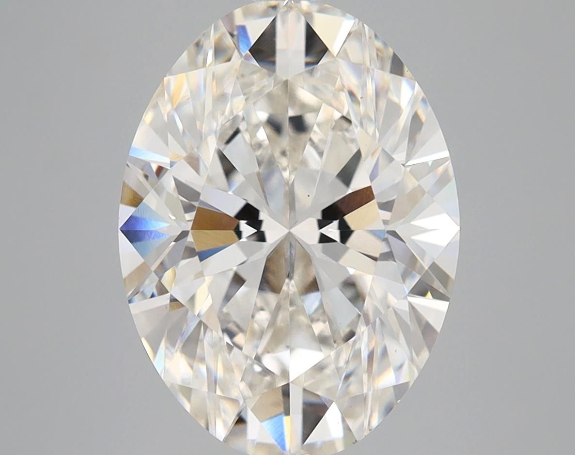 5.03 ct. oval Lab Grown Diamond front image