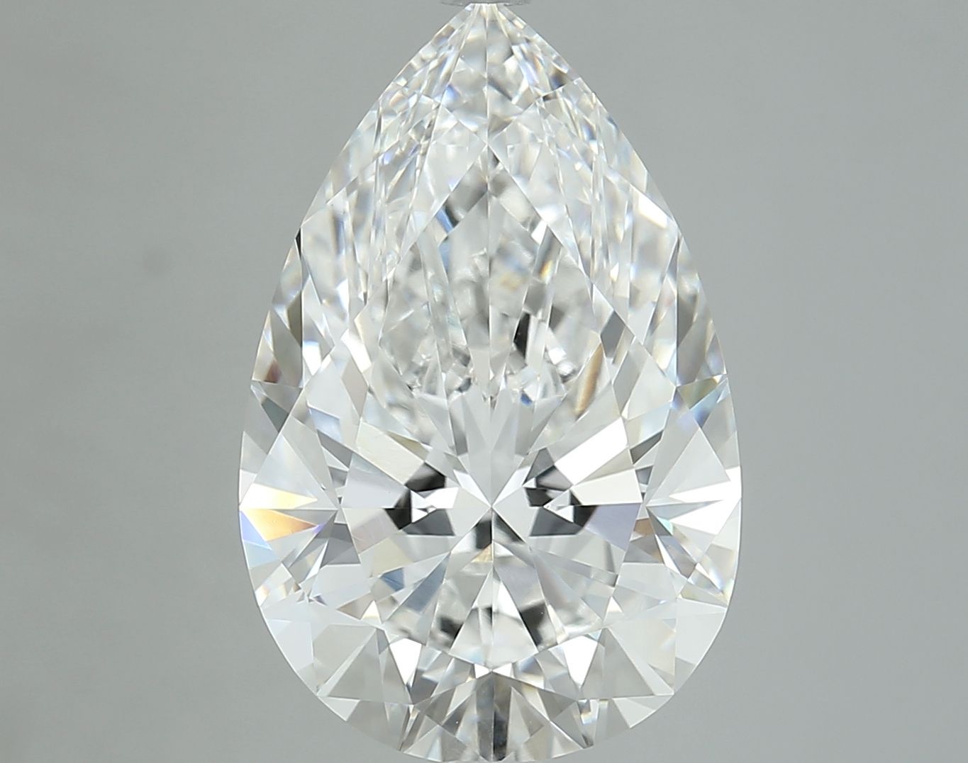 7.09 ct. pear Lab Grown Diamond front image