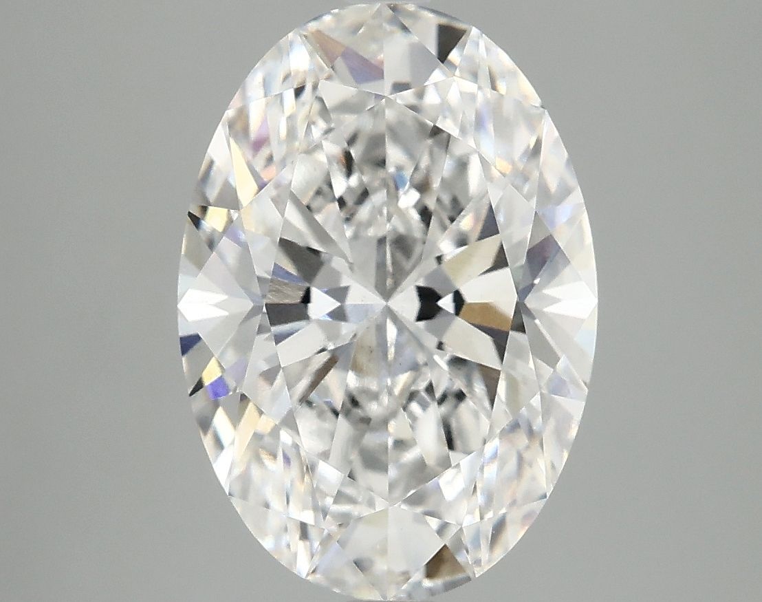 4.10 ct. oval Lab Grown Diamond front image