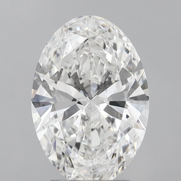 3.58 ct. oval Lab Grown Diamond front image