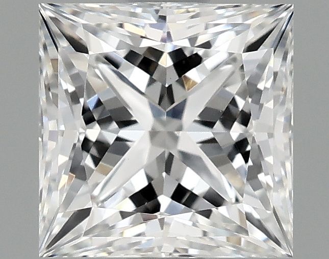 1.10 ct. princess Lab Grown Diamond front image