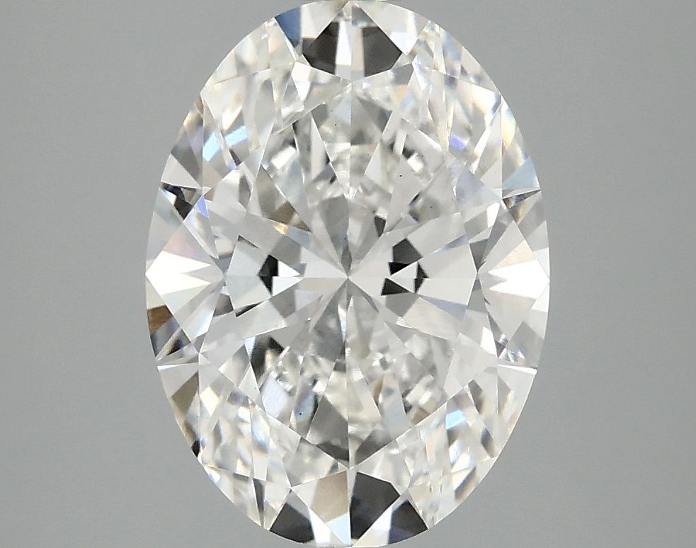 2.88 ct. oval Lab Grown Diamond front image