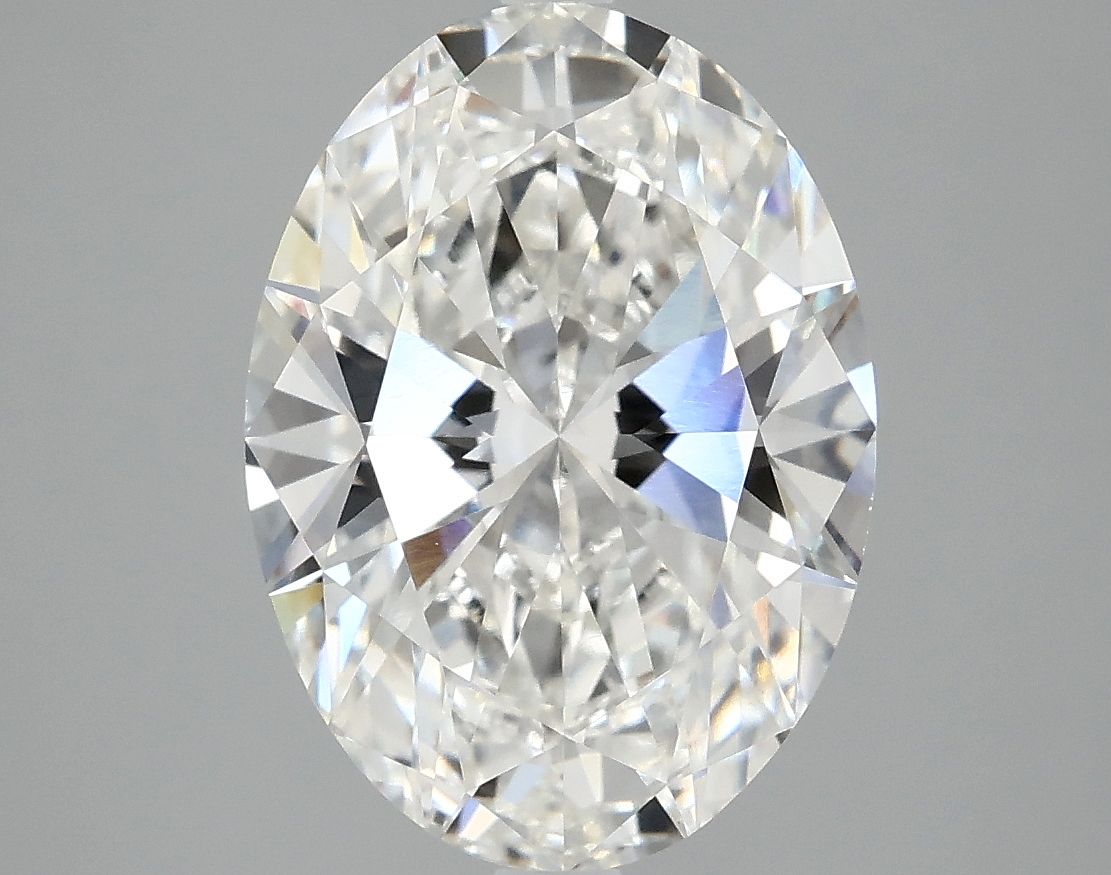 3.92 ct. oval Lab Grown Diamond front image