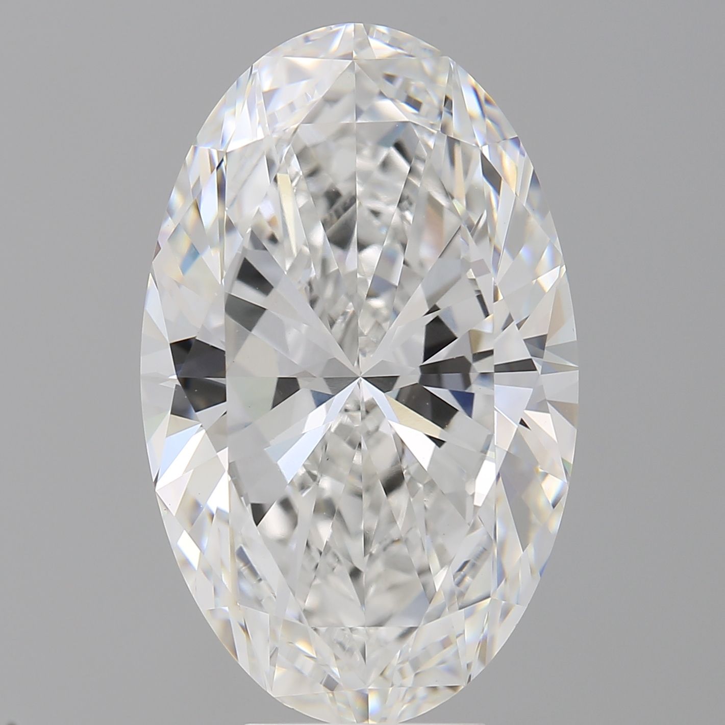 8.02 ct. oval Lab Grown Diamond front image