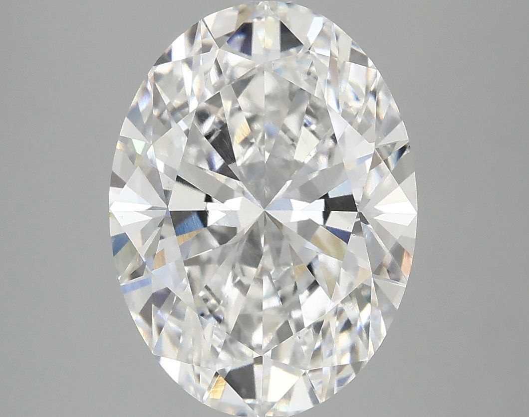 4.02 ct. oval Lab Grown Diamond front image