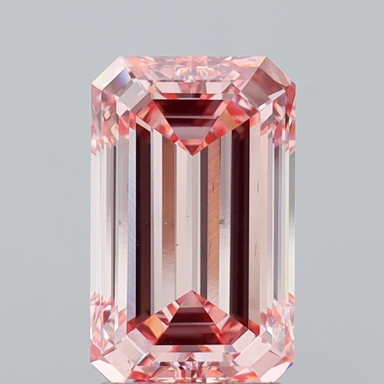 3.01 ct. emerald Lab Grown Diamond front image