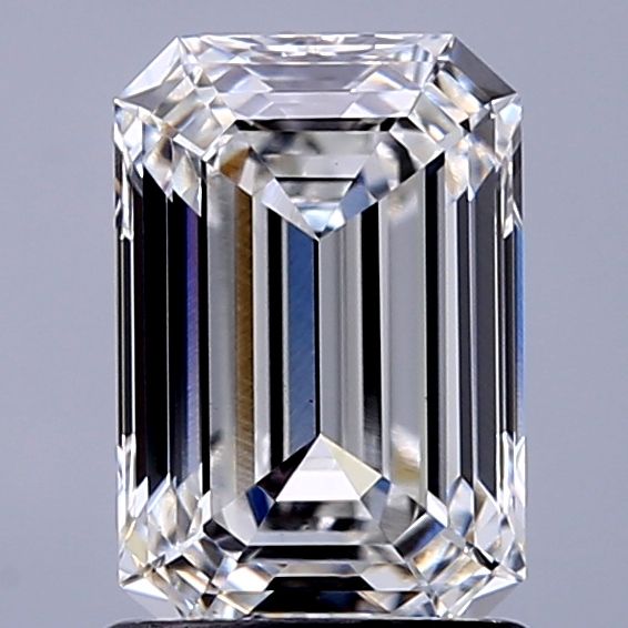 1.36 ct. emerald Lab Grown Diamond front image