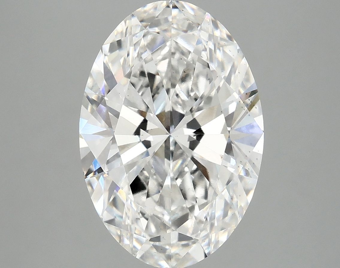 4.06 ct. oval Lab Grown Diamond front image