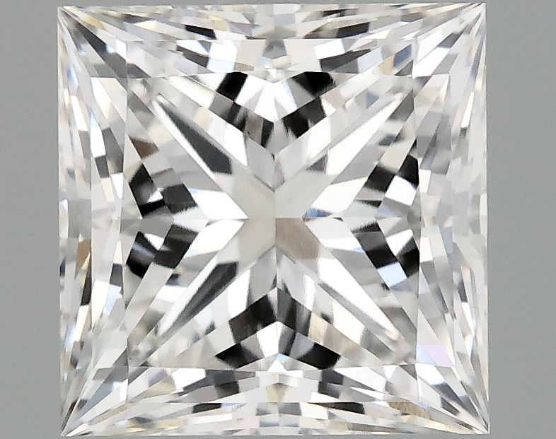 2.10 ct. princess Lab Grown Diamond front image