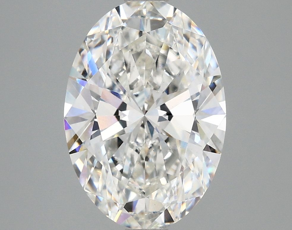 2.87 ct. oval Lab Grown Diamond front image