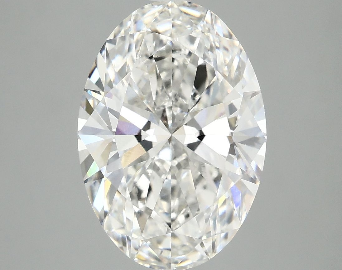 3.92 ct. oval Lab Grown Diamond front image