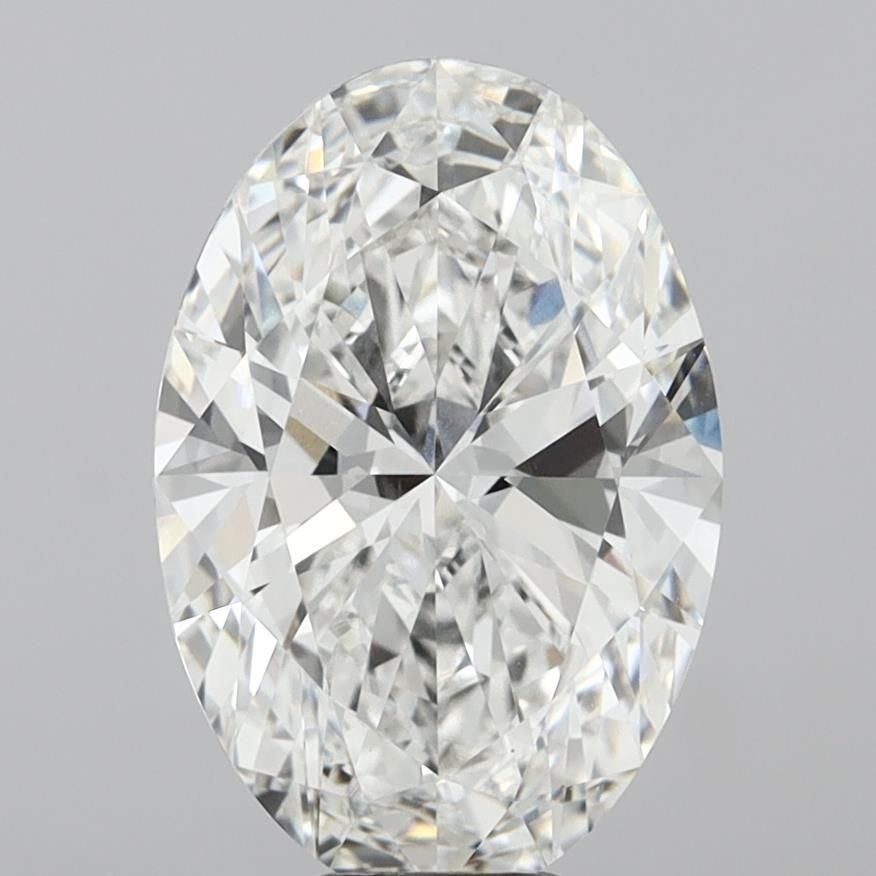 9.06 ct. oval Lab Grown Diamond front image