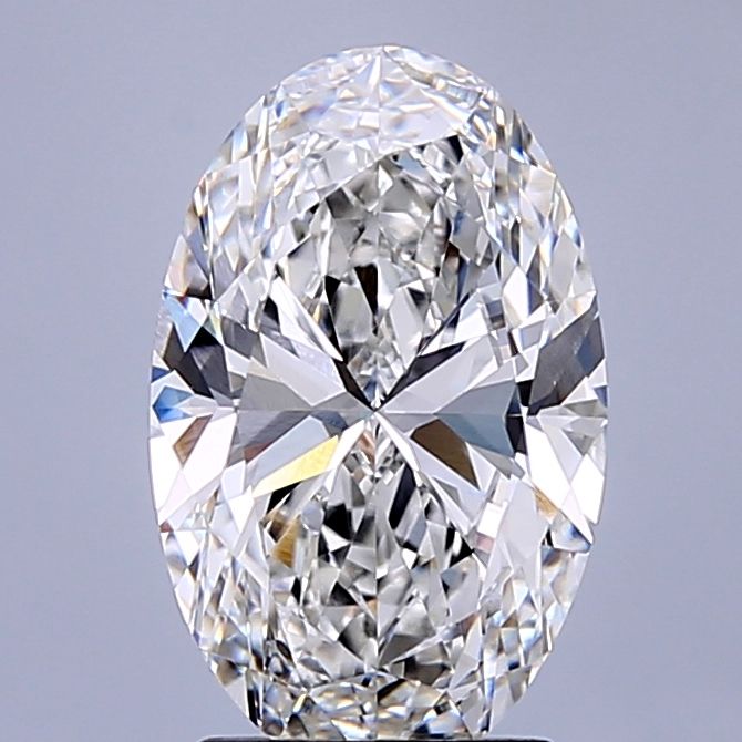 2.55 ct. oval Lab Grown Diamond front image