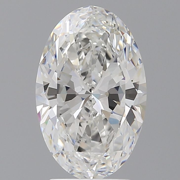 3.09 ct. oval Lab Grown Diamond front image