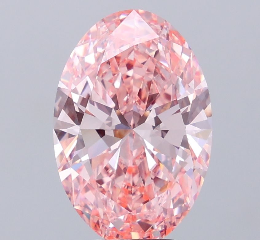5.00 ct. oval Lab Grown Diamond front image