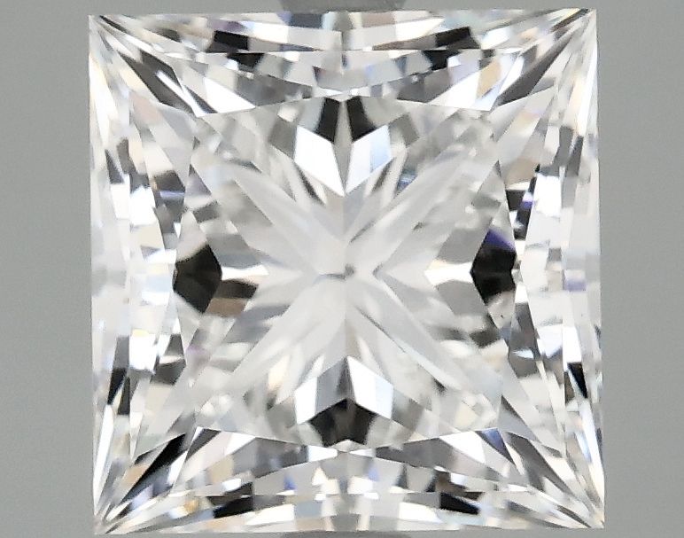 4.12 ct. princess Lab Grown Diamond front image